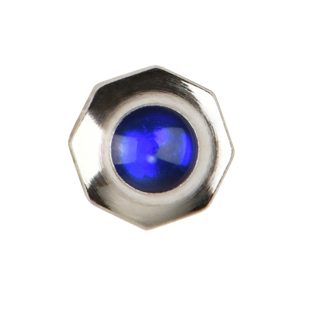 1 WATCH CROWN FOR CALIBRE DE CARTIER SANTOS TANK SOLO 2823 5.5MM SAPPHIRE BLUE