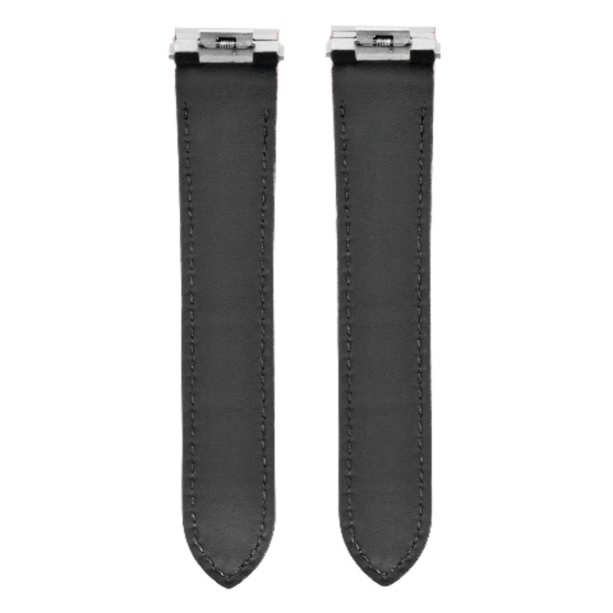 20MM LEATHER WATCH STRAP BAND FOR CARTIER ROADSTER 2618 2619 QUICK RELEASE BLACK
