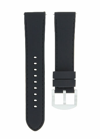20MM RUBBER BAND STRAP FOR 43MM TISSOT T0394171605702 V 8 SPRING BAR REMOVER BLA