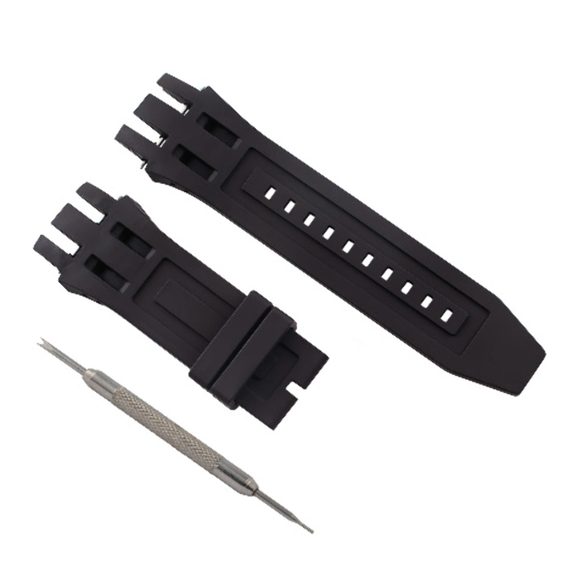 32MM RUBBER STRAP BAND FOR INVICTA RESERVE SUBAQUA 908 912 SPRING BAR REMOVER