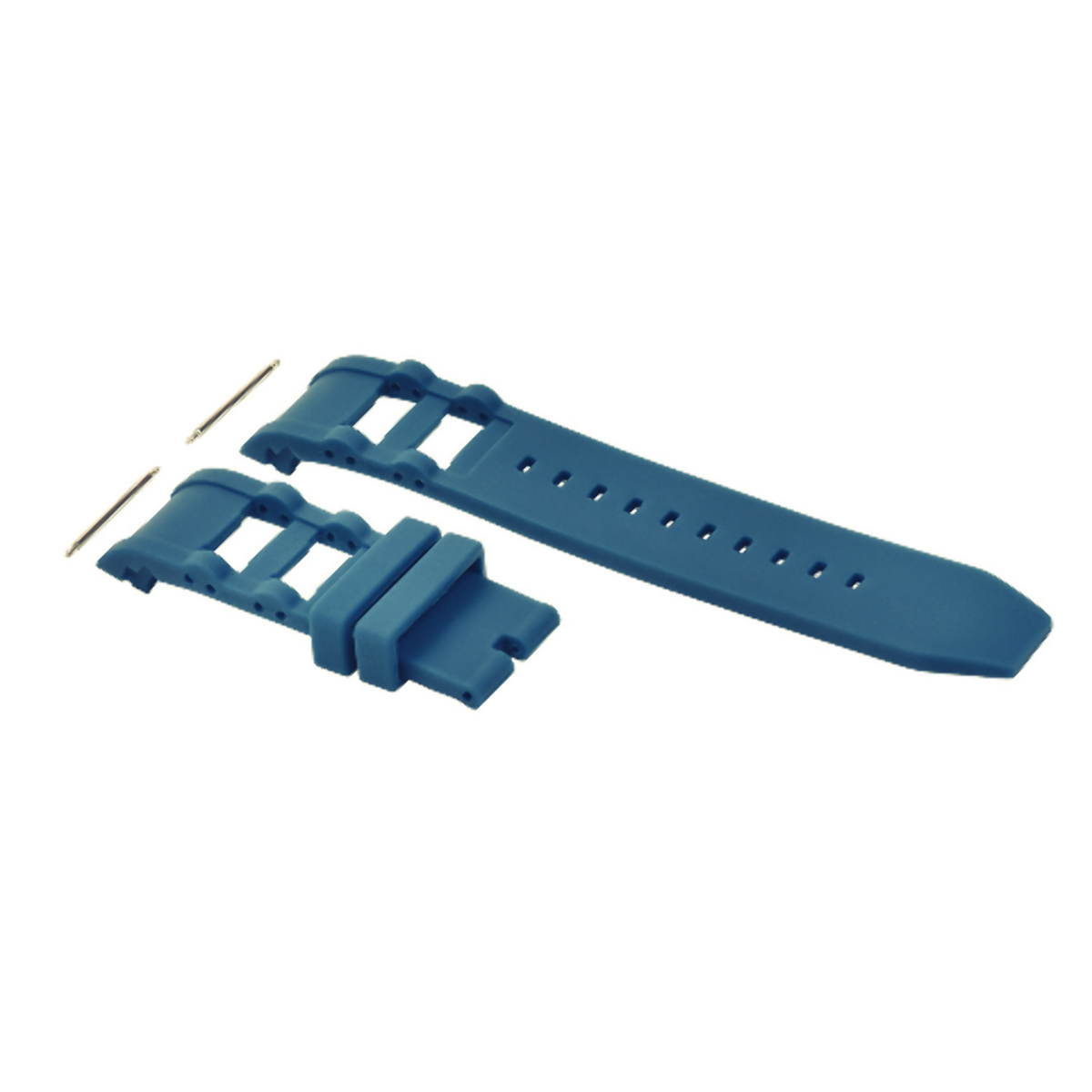 26MM RUBBER WATCH STRAP FOR INVICTA DIVER 1199 1798 1799 SPRING BAR REMOVER BLUE