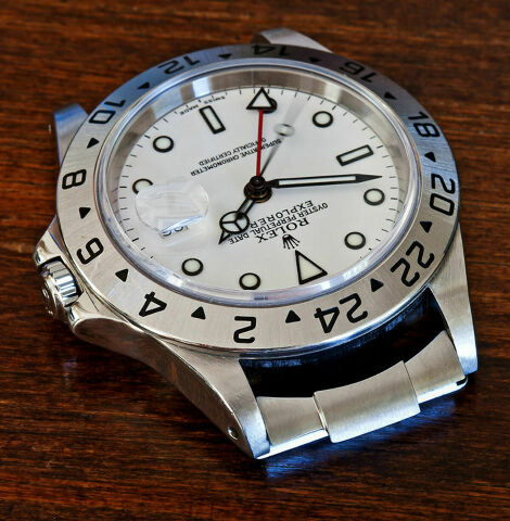 19MM CUSTOM STRAP END LINK PIECE FOR 36MM ROLEX EXPLORER I 124270 MATTE FINISH