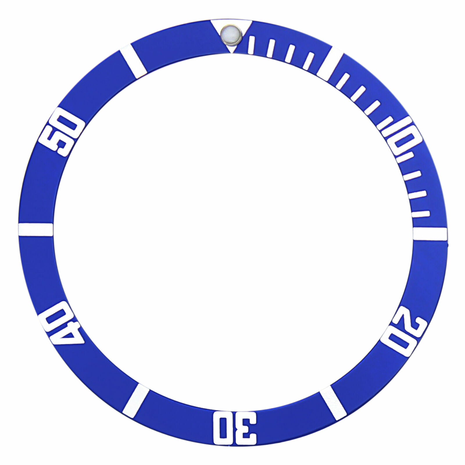 BEZEL INSERT FOR SEIKO WATCH 6309-7040-7049 SUWA TURTLE 6309A AUTAMATIC BLUE