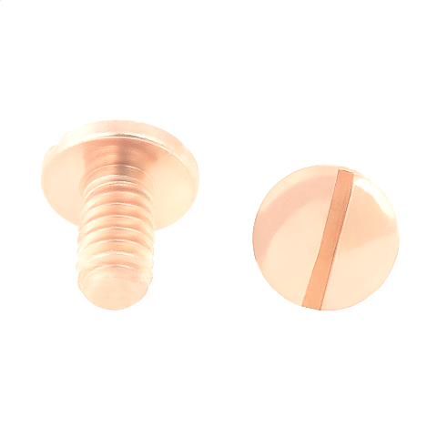 2 PCS SCREWS REPLACEMENT FOR CARTIER LOVE BRACELET SIZE 16-19 ROSE GOLD TOP QLY