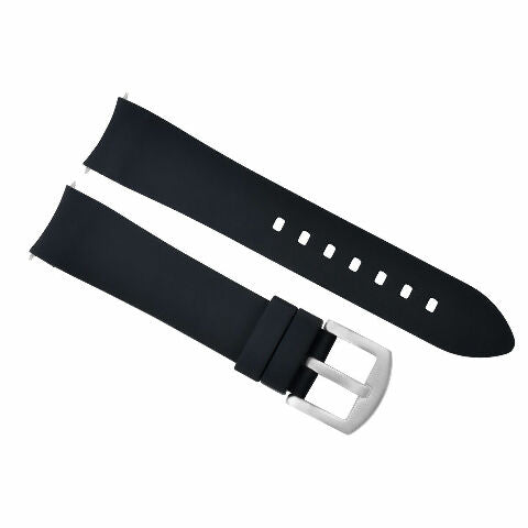 18MM 19MM 20MM 21MM 22MM 24MM WATCH CURVED END SILICONE RUBBER BAND STRAP