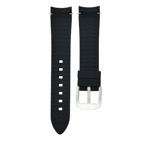 18MM 19MM 20MM 21MM 22MM 24MM WATCH CURVED END SILICONE RUBBER BAND STRAP