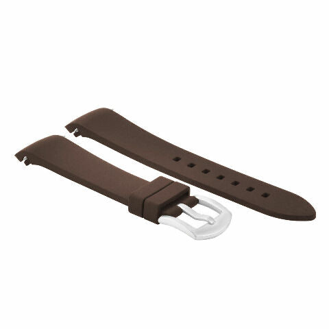 18MM 19MM 20MM 21MM 22MM 24MM WATCH CURVED END SILICONE RUBBER BAND STRAP