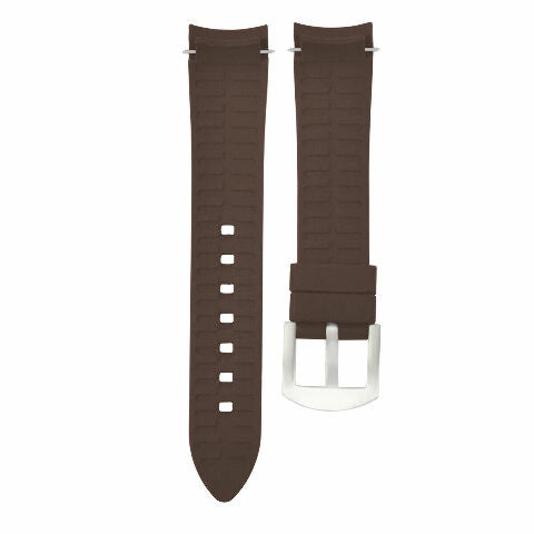 18MM 19MM 20MM 21MM 22MM 24MM WATCH CURVED END SILICONE RUBBER BAND STRAP