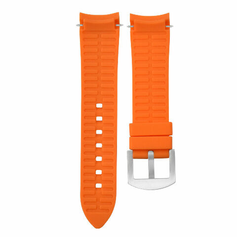 18MM 19MM 20MM 21MM 22MM 24MM WATCH CURVED END SILICONE RUBBER BAND STRAP
