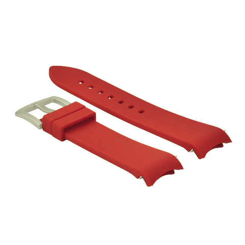18MM 19MM 20MM 21MM 22MM 24MM WATCH CURVED END SILICONE RUBBER BAND STRAP