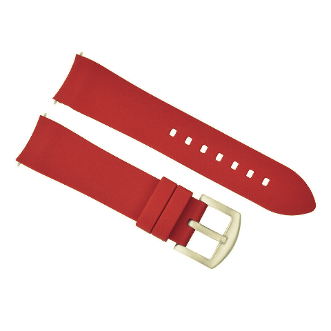 18MM 19MM 20MM 21MM 22MM 24MM WATCH CURVED END SILICONE RUBBER BAND STRAP