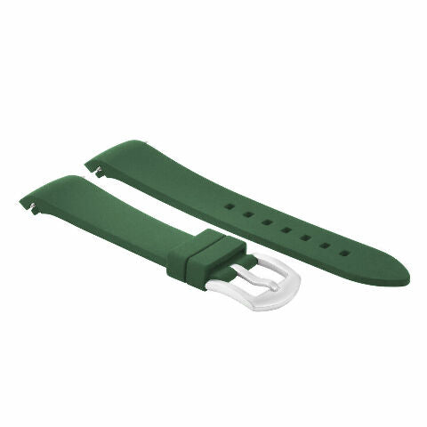 18MM 19MM 20MM 21MM 22MM 24MM WATCH CURVED END SILICONE RUBBER BAND STRAP