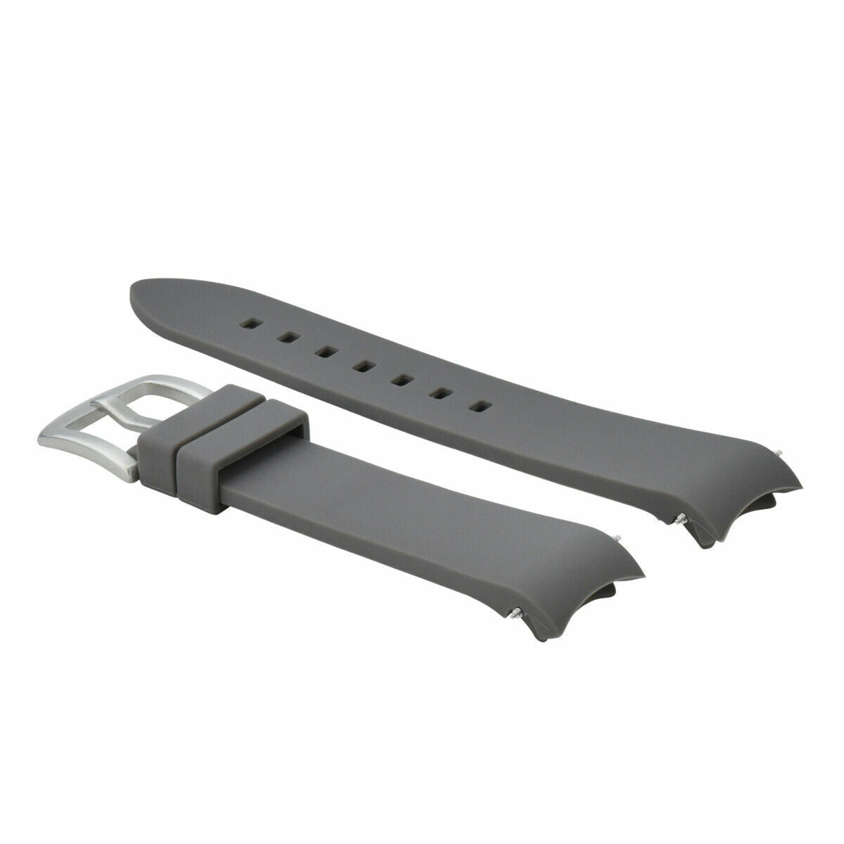 CURVED END RUBBER STRAP 18-19-20-21-22-24MM FOR TAG HEUER CARRERA,F1 AQUARACER