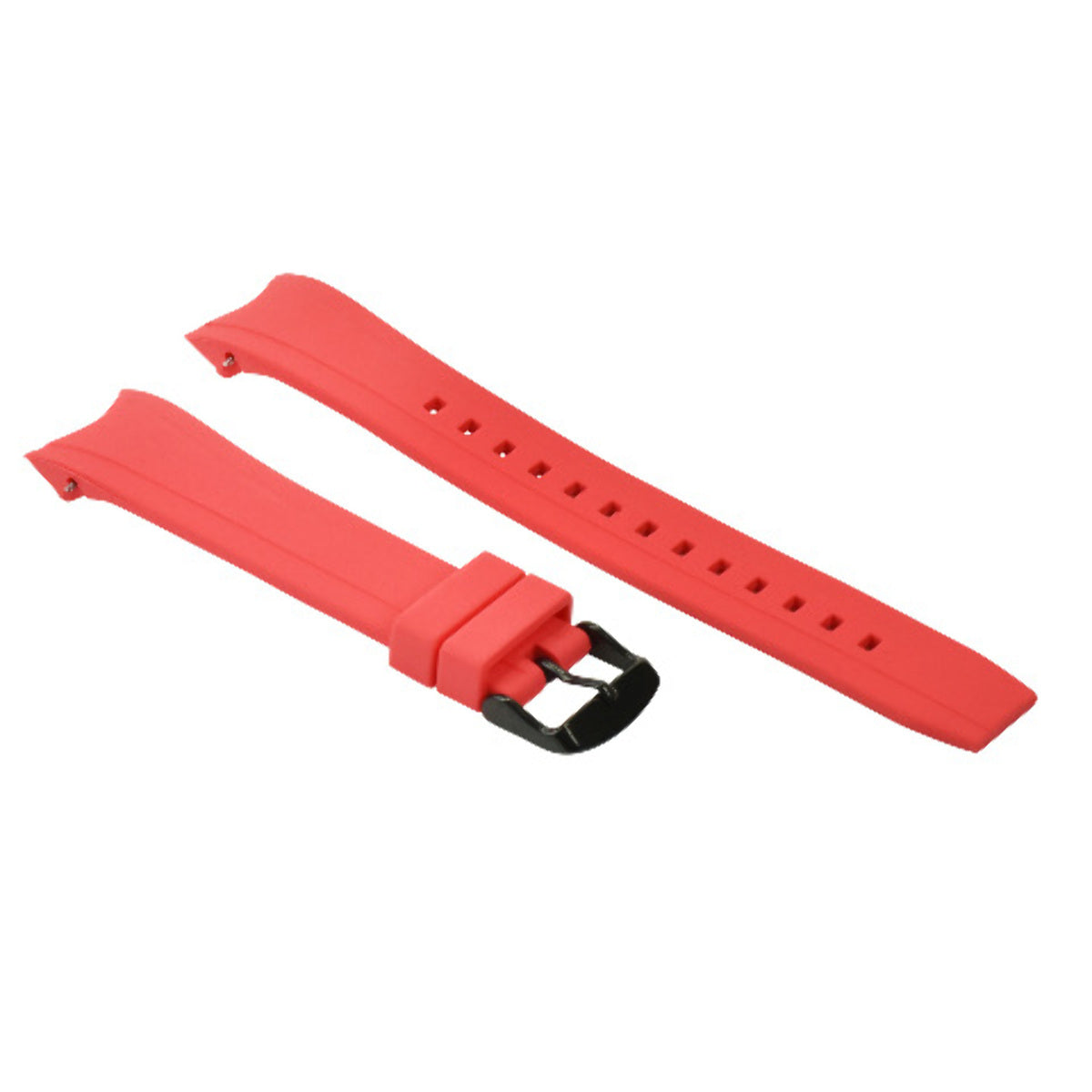 23MM ECO-DRIVE BAND FOR CITIZEN B741-S066450 E168-S070830 E168-S070830 RED BLACK