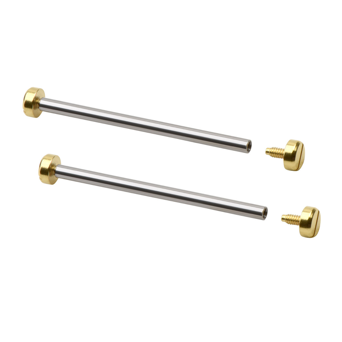 SCREW TUBE FOR NIXON 51-30 WATCH LUG STRAP BAND KIT STAINLESS STEEL GOLD
