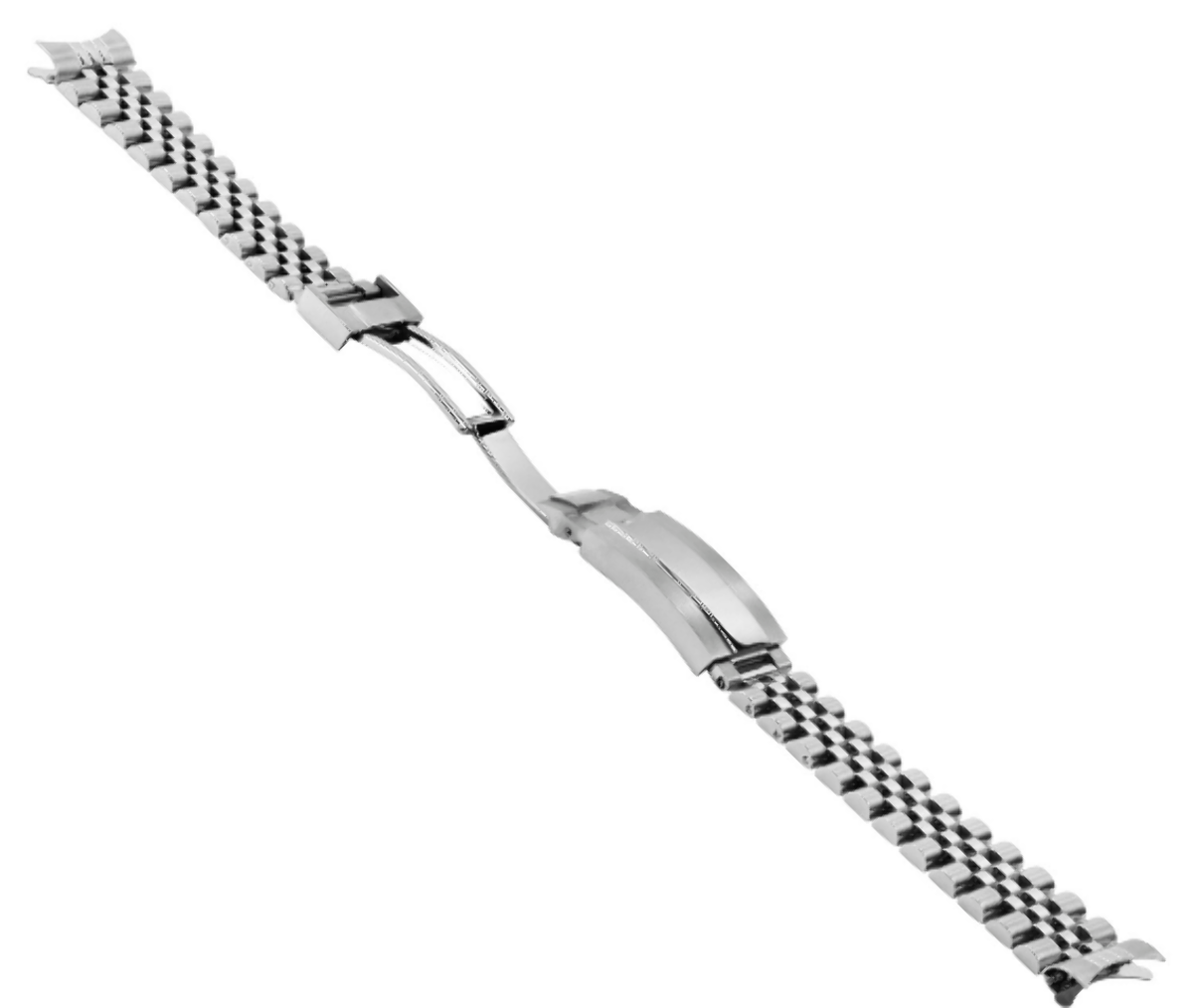 19MM JUBILEE WATCH BAND FOR 34MM ROLEX 1500 1505 1550 AIRKING 14010M GLIDE LOCK