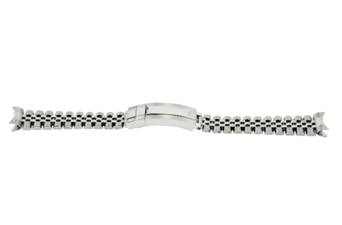 19MM JUBILEE WATCH BAND FOR 34MM ROLEX 1500 1505 1550 AIRKING 14010M GLIDE LOCK