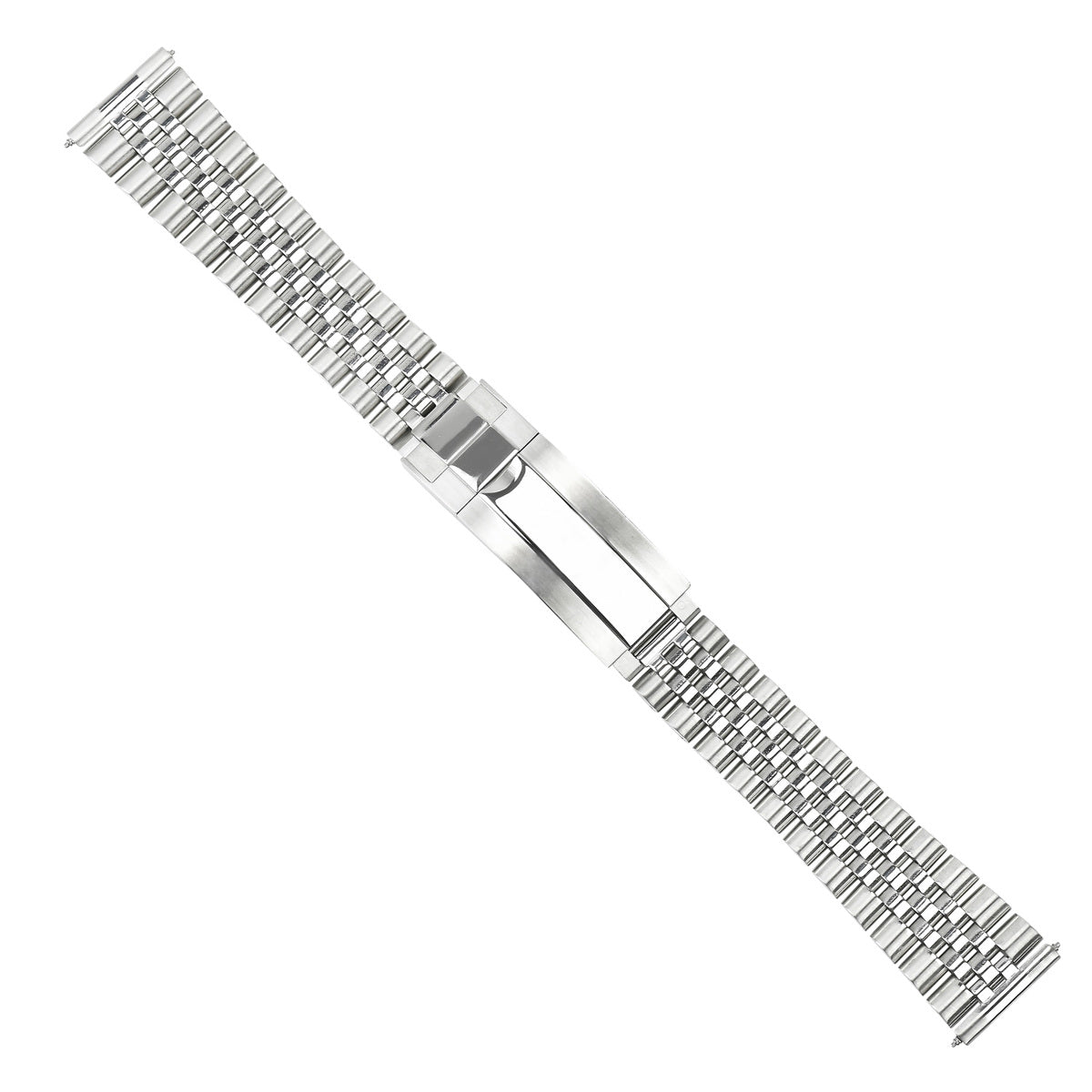 20MM JUBILEE GLIDE LOCK WATCH BAND FOR SEIKO KINETIC DIVER SARB 033 STRAIGHT END