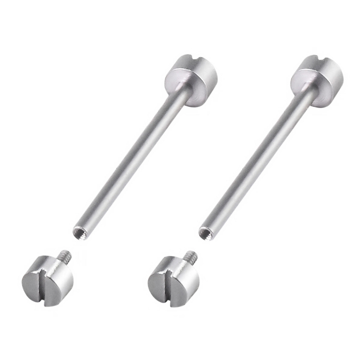 2 PC 36.20MM TUBE & SCREW PIN FOR INVICTA WATCH STRAP BAND STAINLESS STEEL