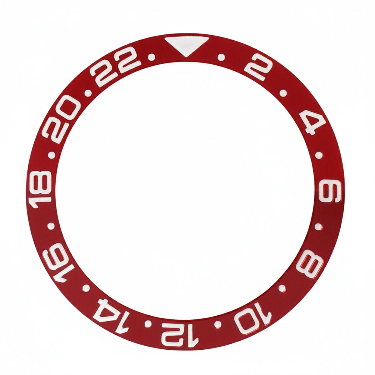 RED REPLACEMENT BEZEL INSERT CERAMIC FOR ROLEX GMT MASTER 116700 116710 116713