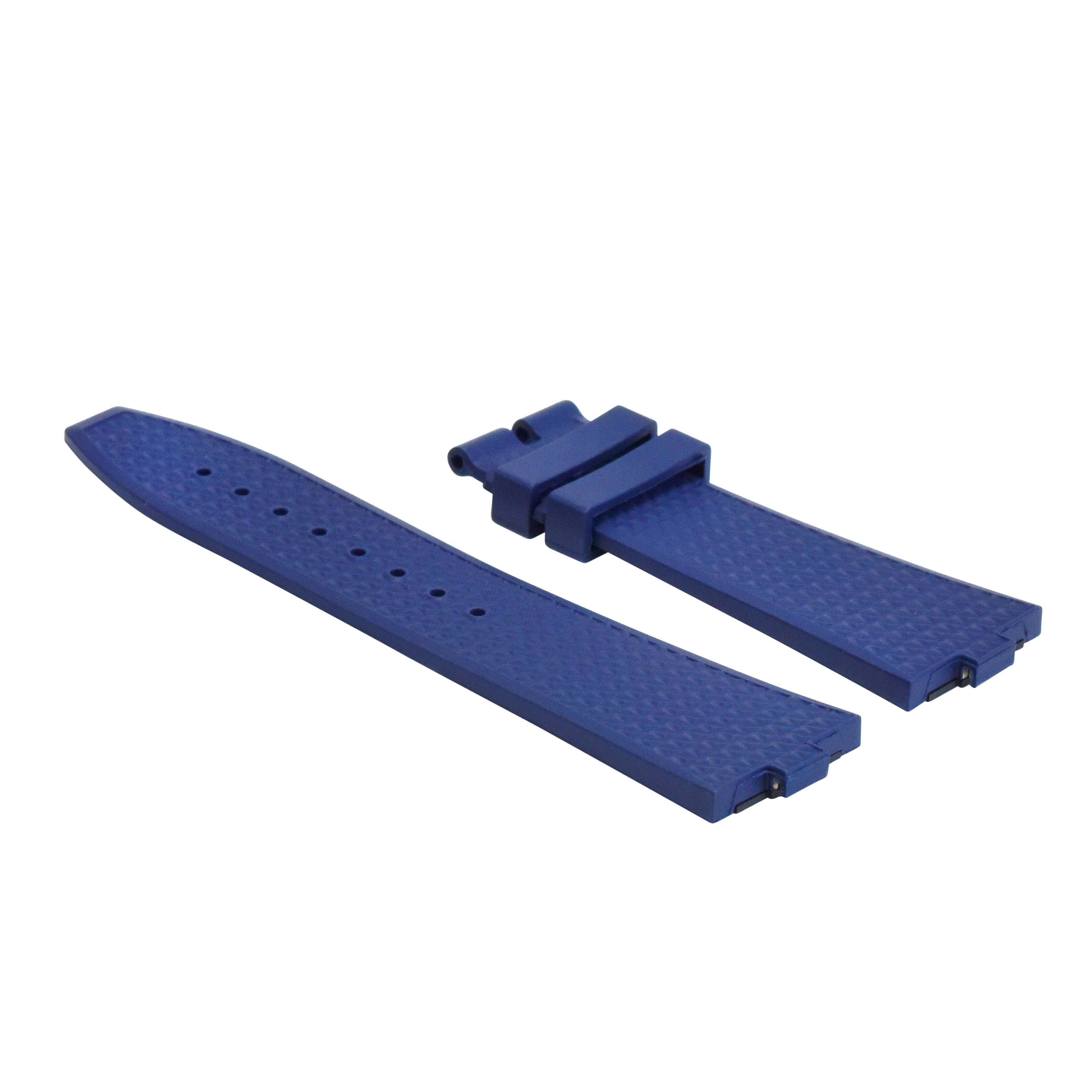 RUBBER WATCH BAND STRAP FOR VACHERON CONSTANTIN 4500 5500 7900 QUICK CHANGE BLUE