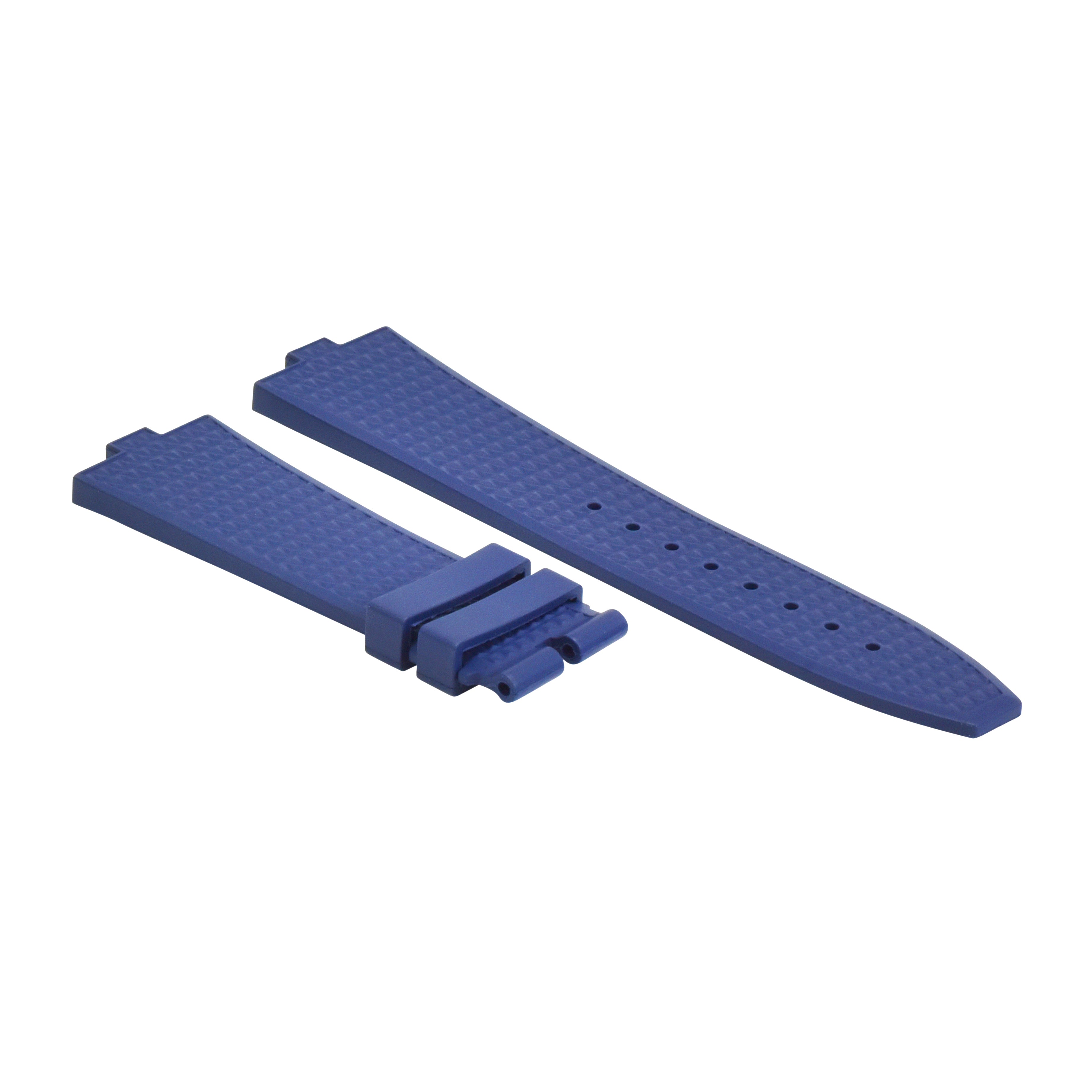 RUBBER WATCH BAND STRAP FOR VACHERON CONSTANTIN 4500 5500 7900 QUICK CHANGE BLUE