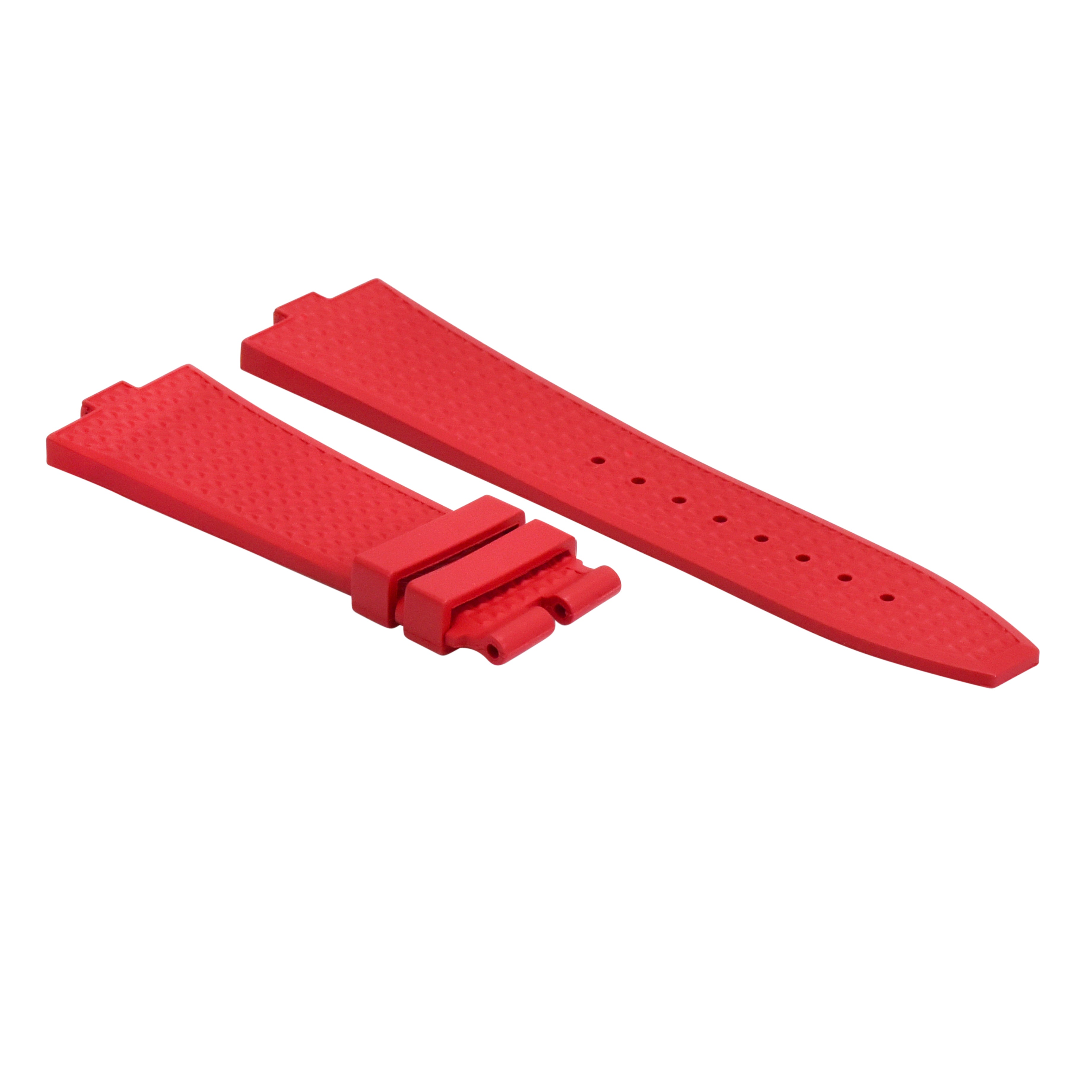 RUBBER WATCH BAND STRAP FOR VACHERON CONSTANTIN 4500 5500 7900 QUICK RELEASE RED