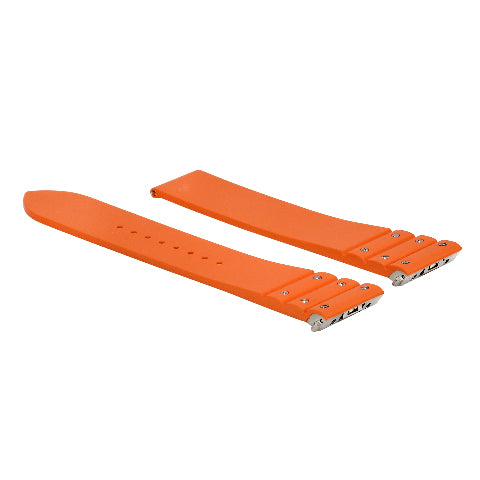 21MM SILICONE RUBBER WATCH BAND STRAP QUICK RELEASE FOR CARTIER SANTOS WSSA0009