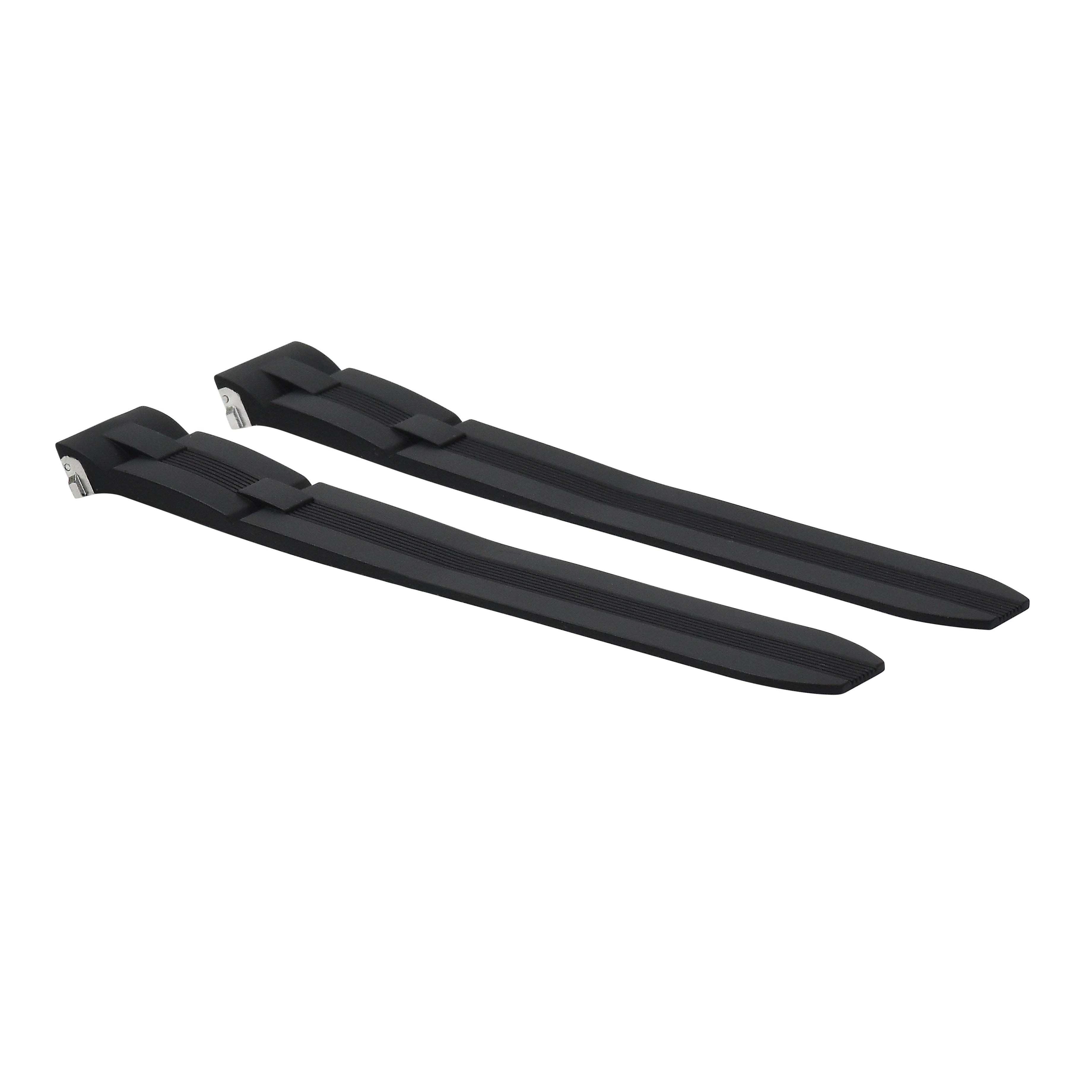 19MM BLACK RUBBER WATCH BAND STRAP FOR CARTIER ROADSTER EASY QUICK RELEASE