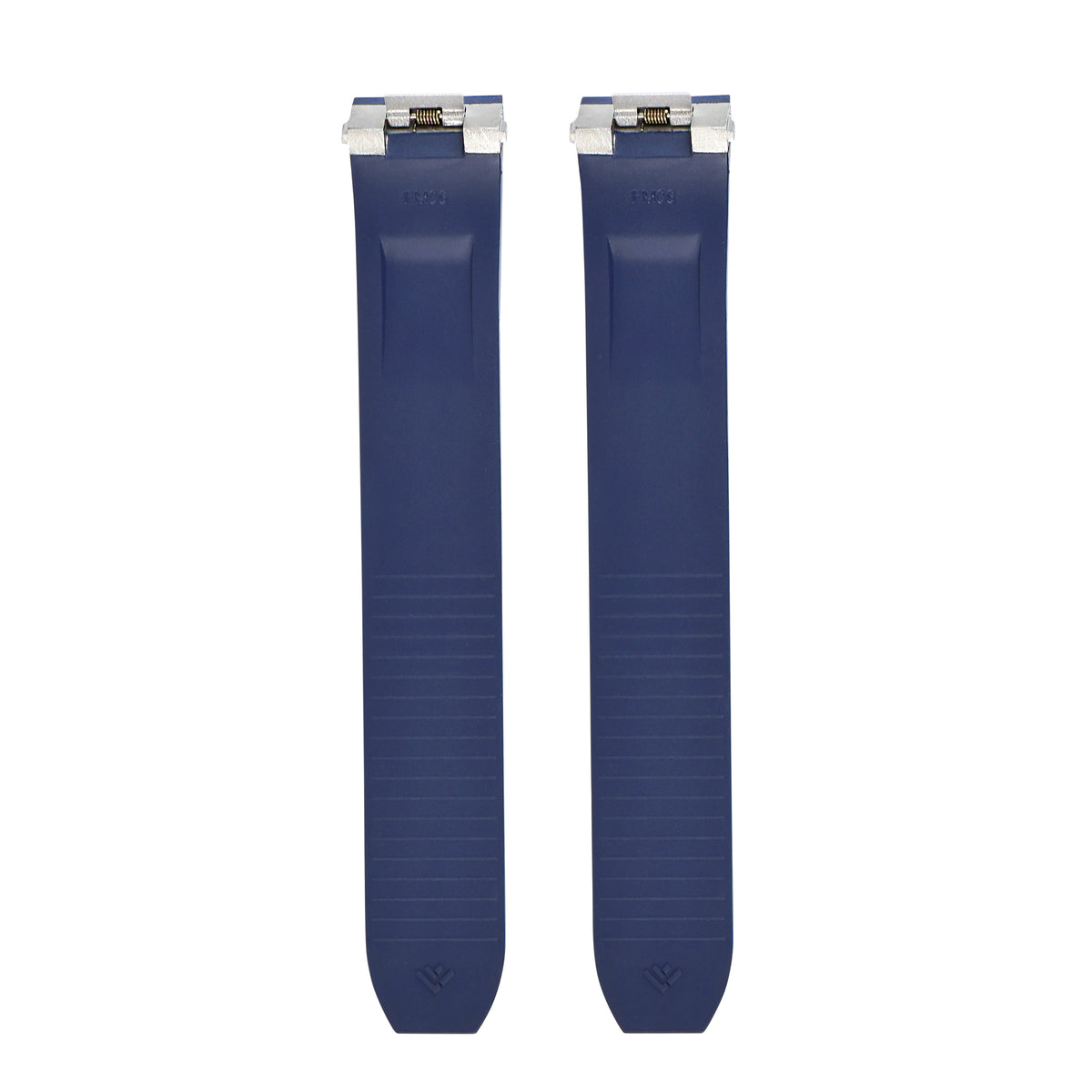 19MM SILICONE RUBBER WATCH BAND STRAP QUICK RELEASE FOR CARTIER ROADSTER, Blue, view 4