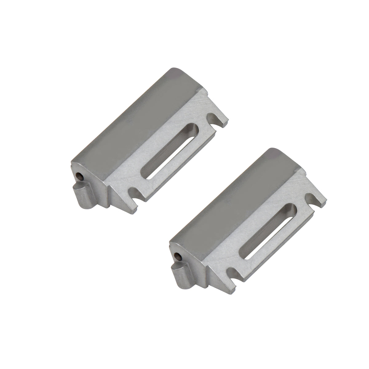 19MM 21MM REPLACEMENT WATCH QUICK RELEASE STEEL INSERTS FOR CARTIER SANTOS, Silver, view 2