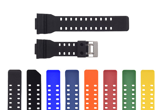 GENUINE REPLACEMENT RUBBER WATCH BAND STRAP FOR CASIO G SHOCK GA110 GA120 GA200