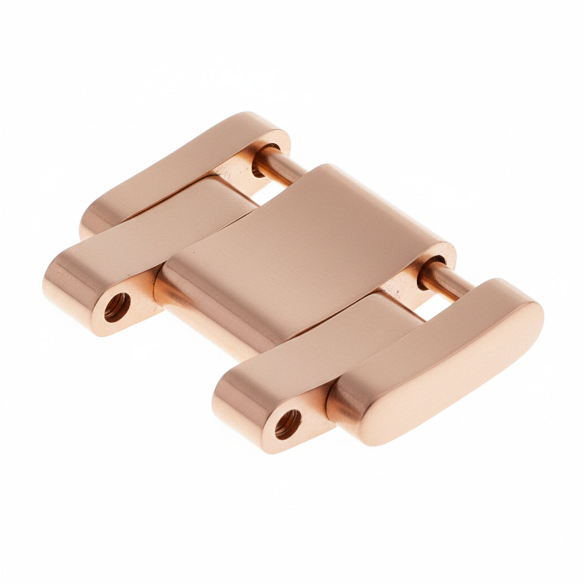 MENS FULL SIZE 18K ROSE GOLD MASTERPIECE LINK FOR ROLEX 39MM WATCH 86285, 86345