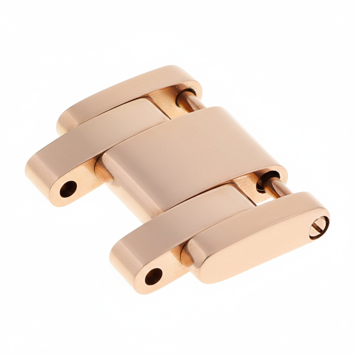 MENS FULL SIZE 18K ROSE GOLD MASTERPIECE LINK FOR ROLEX 39MM WATCH 86285, 86345