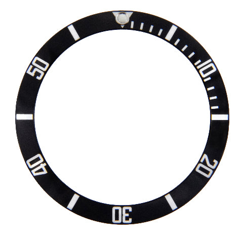 Black Bezel Insert for Rolex Submariner Watch 16800 16610 16610LN FLAT 4