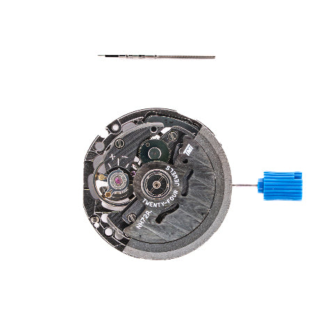 Genuine Seiko NH72 NH72A Automatic Watch Movement Mechanical Skeleton 24 jewels