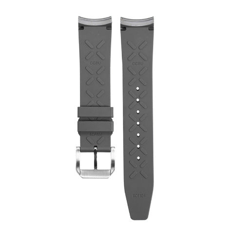 20MM FKM RUBBER WATCH BAND STRAP FOR IWC PORTUGUESE MODEL WATCHES QUICK RELEASE