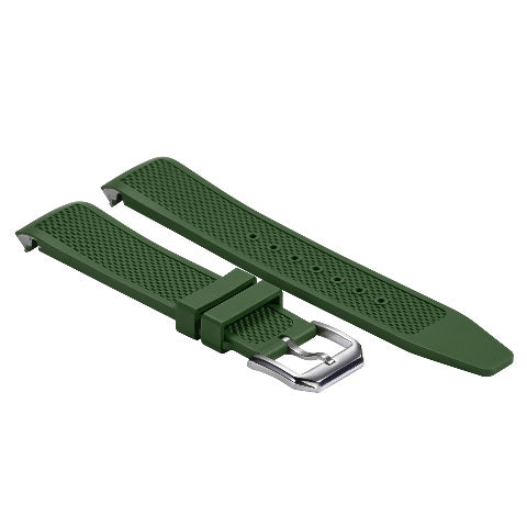 20MM FKM RUBBER WATCH BAND STRAP FOR IWC PORTUGUESE MODEL WATCHES QUICK RELEASE