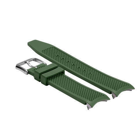 20MM FKM RUBBER WATCH BAND STRAP FOR IWC PORTUGUESE MODEL WATCHES QUICK RELEASE