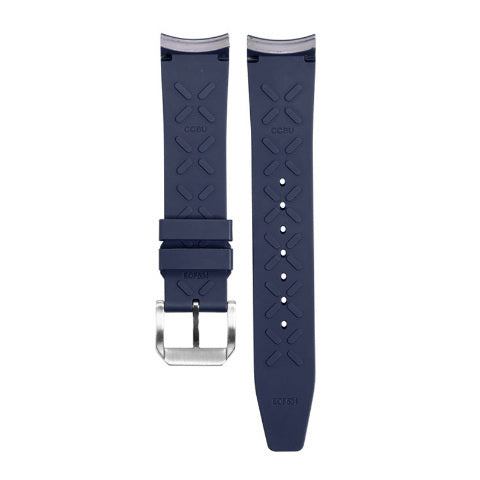 20MM FKM RUBBER WATCH BAND STRAP FOR IWC PORTUGUESE MODEL WATCHES QUICK RELEASE