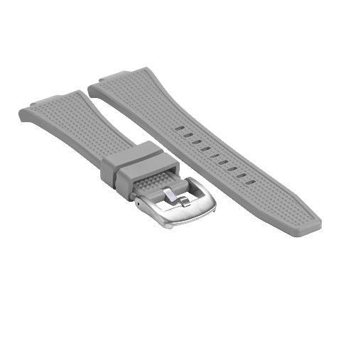 Replacement Strap Rubber Watch Strap FKM Deployant Clasp for Tissot PRX 35/40mm