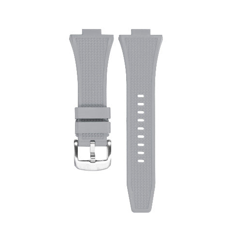 Replacement Strap Rubber Watch Strap FKM Deployant Clasp for Tissot PRX 35/40mm