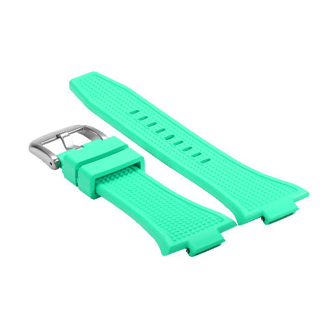 Replacement Strap Rubber Watch Strap FKM Deployant Clasp for Tissot PRX 35/40mm