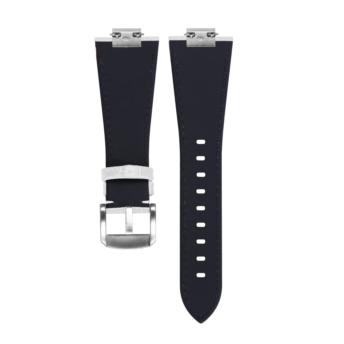 26MM LEATHER WATCH BAND STRAP FOR TISSOT WATCH 1853 PRX40 T137.407 T137.410, White, view 4