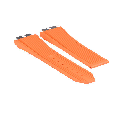 28MM X 22MM RUBBER WATCH BAND STRAP FOR 45MM HUBLOT BIGBANG UNICO ONE CLICK