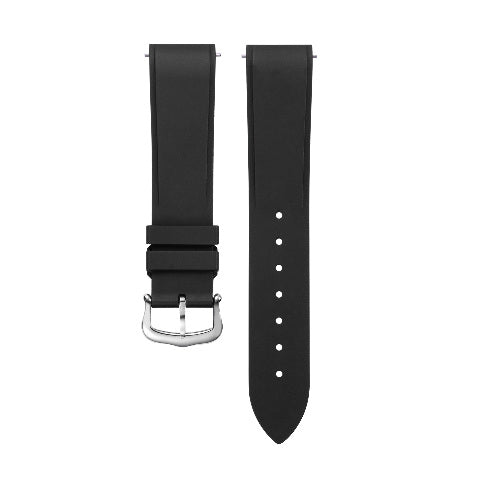 15.5MM 17.5MM RUBBER WATCH BAND WRIST STRAP FOR CARTIER DUMONT QUICK RELEASE
