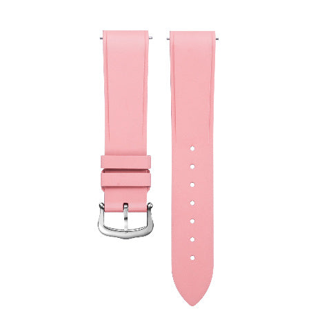 15.5MM 17.5MM RUBBER WATCH BAND WRIST STRAP FOR CARTIER DUMONT QUICK RELEASE