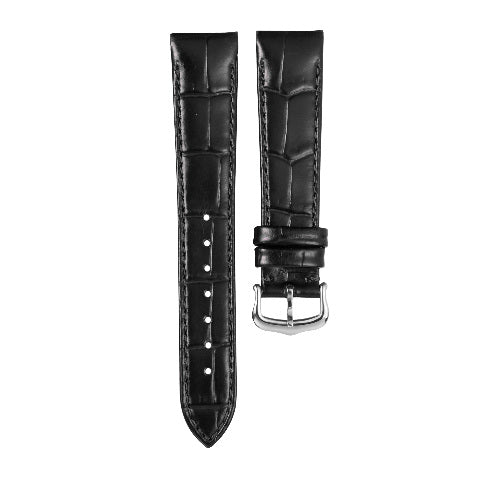 15.5-17.5-19MM LEATHER WATCH BAND WRIST STRAP FOR CARTIER DUMONT QUICK RELEASE