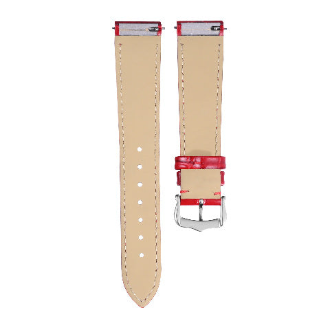 15.5-17.5-19MM LEATHER WATCH BAND WRIST STRAP FOR CARTIER DUMONT QUICK RELEASE