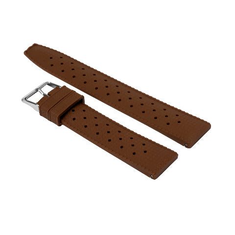20mm 22mm Tropical Vulcanized Rubber Watch Band Strap Universal Sport Dive Watch